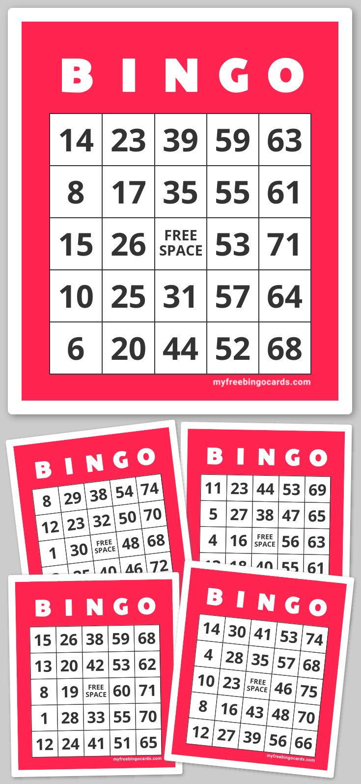 1-75 Number Bingo | Bingo Cards Printable, Free Printable Bingo pertaining to Free Printable Bingo Cards 1-75