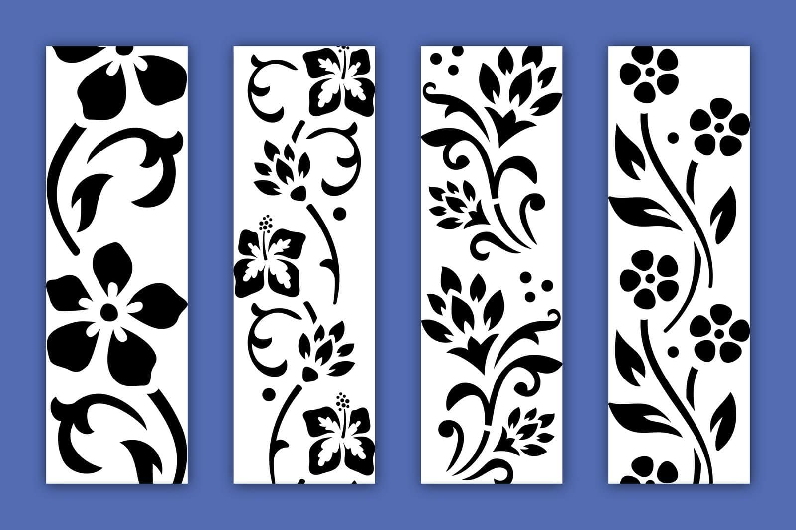 10 Free Flower Stencil Designs For Printing &amp; Craft Projects, At throughout Free Printable Stencil Patterns