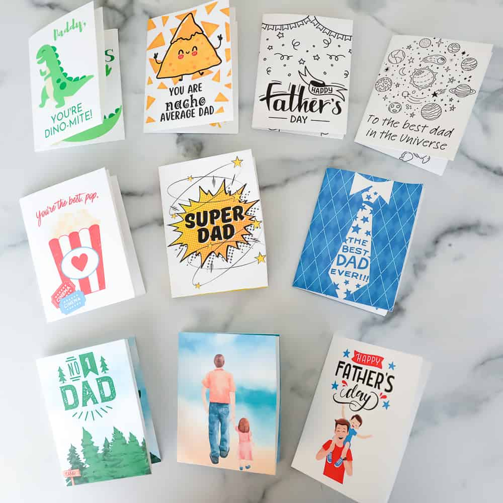 10 Free Printable Father&amp;#039;S Day Cards - Prudent Penny Pincher in Father&amp;#039;S Day Card Printable Free