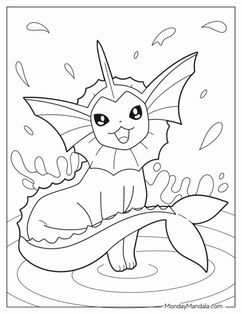 100 Pokemon Coloring Pages (Free Pdf Printables) regarding Pokemon Coloring Sheets Free Printable