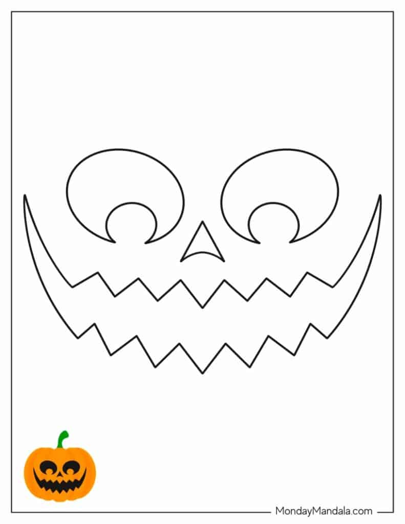 100 Pumpkin Carving Stencils (Free Pdf Printables) in Halloween Pumpkin Carving Stencils Free Printable