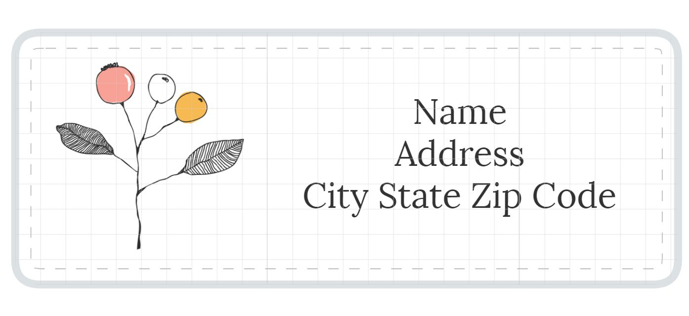 12 Places To Find Free Stylish Address Label Templates regarding Free Printable Address Label Templates