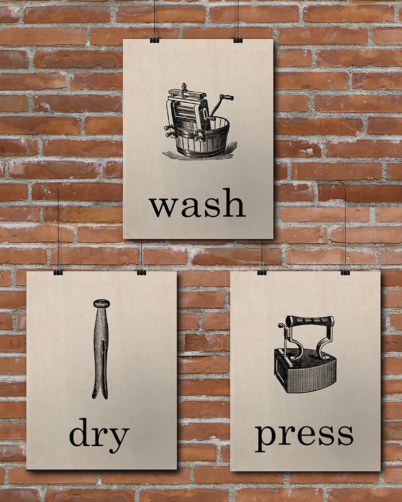 15 Laundry Room Free Printables • Little Gold Pixel pertaining to Free Laundry Room Printables