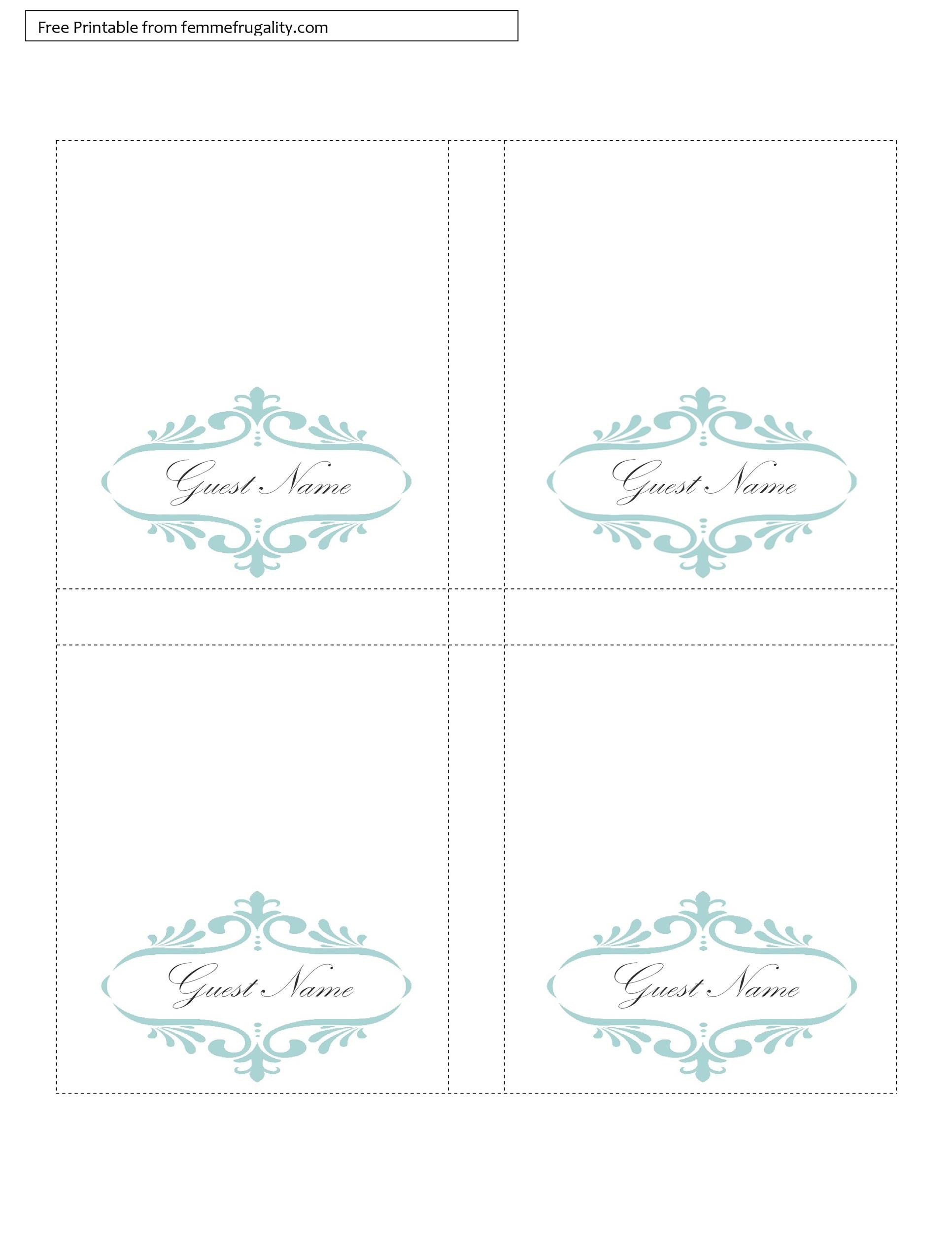 16 Printable Table Tent Templates And Cards ᐅ Templatelab inside Free Printable Food Tent Cards