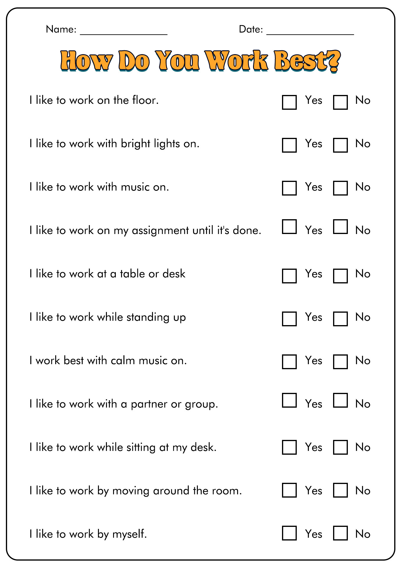 16 Vark Styles Worksheet - Free Pdf At Worksheeto for Free Printable Learning Styles Questionnaire