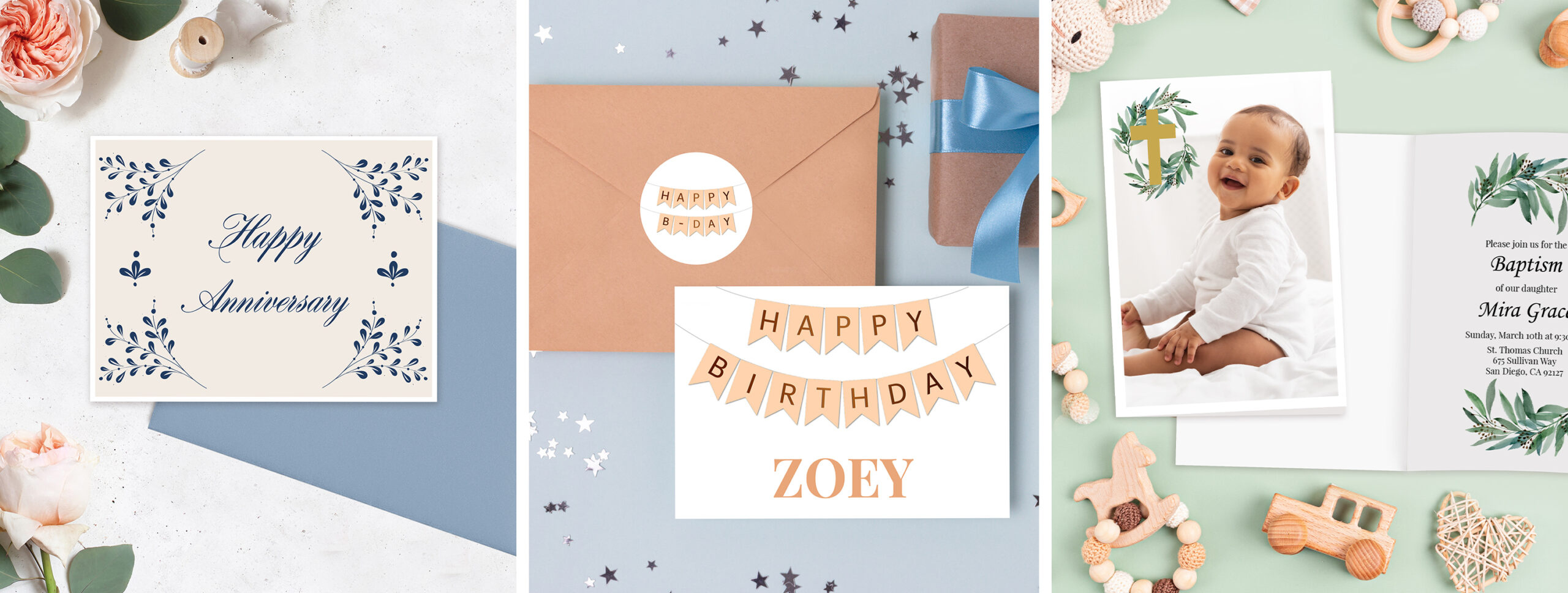 17 Free Printable Cards You Can Personalize | Avery within Free Printable Cards No Sign Up