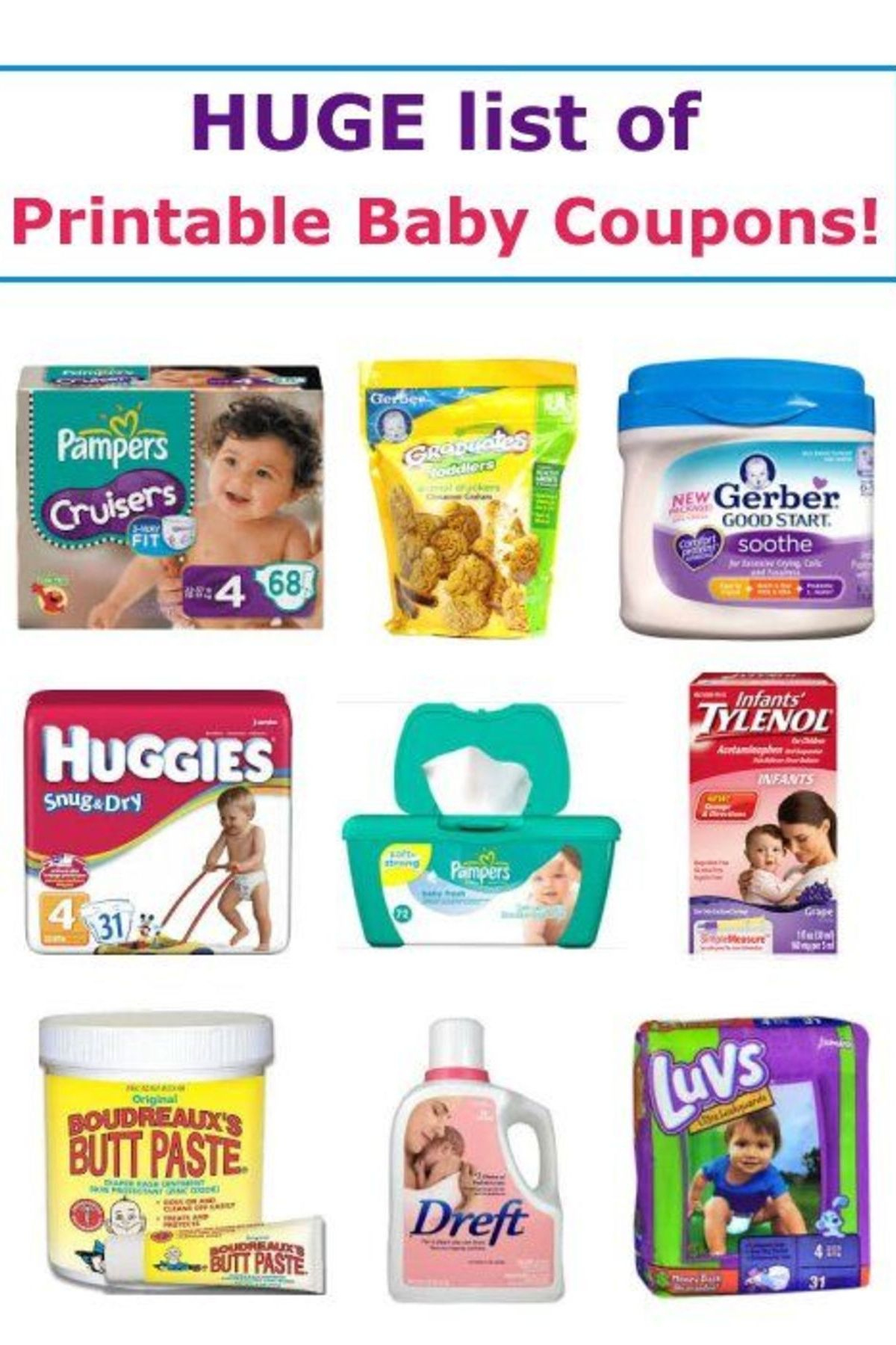 17 Printable Baby Coupons | Baby Coupons, Baby Formula Coupons in Free Baby Formula Coupons Printable