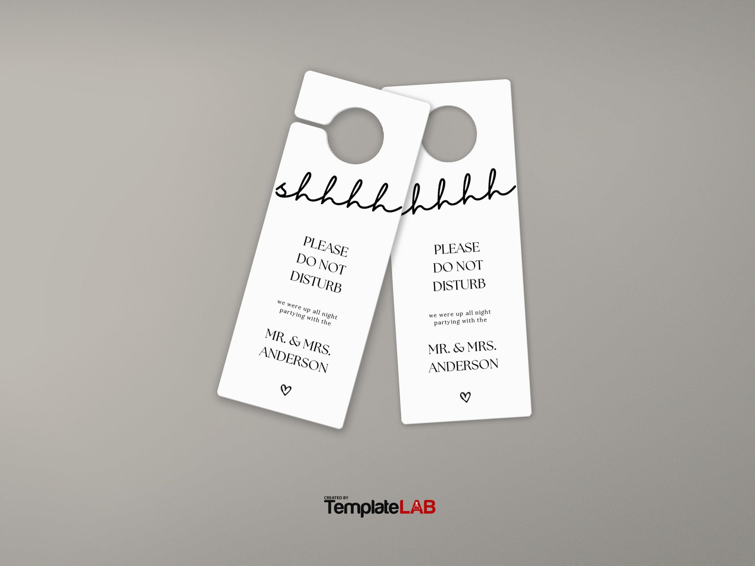 18 Free Door Hanger Templates (Word, Pdf, Psd) ᐅ Templatelab inside Free Printable Door Hanger Template