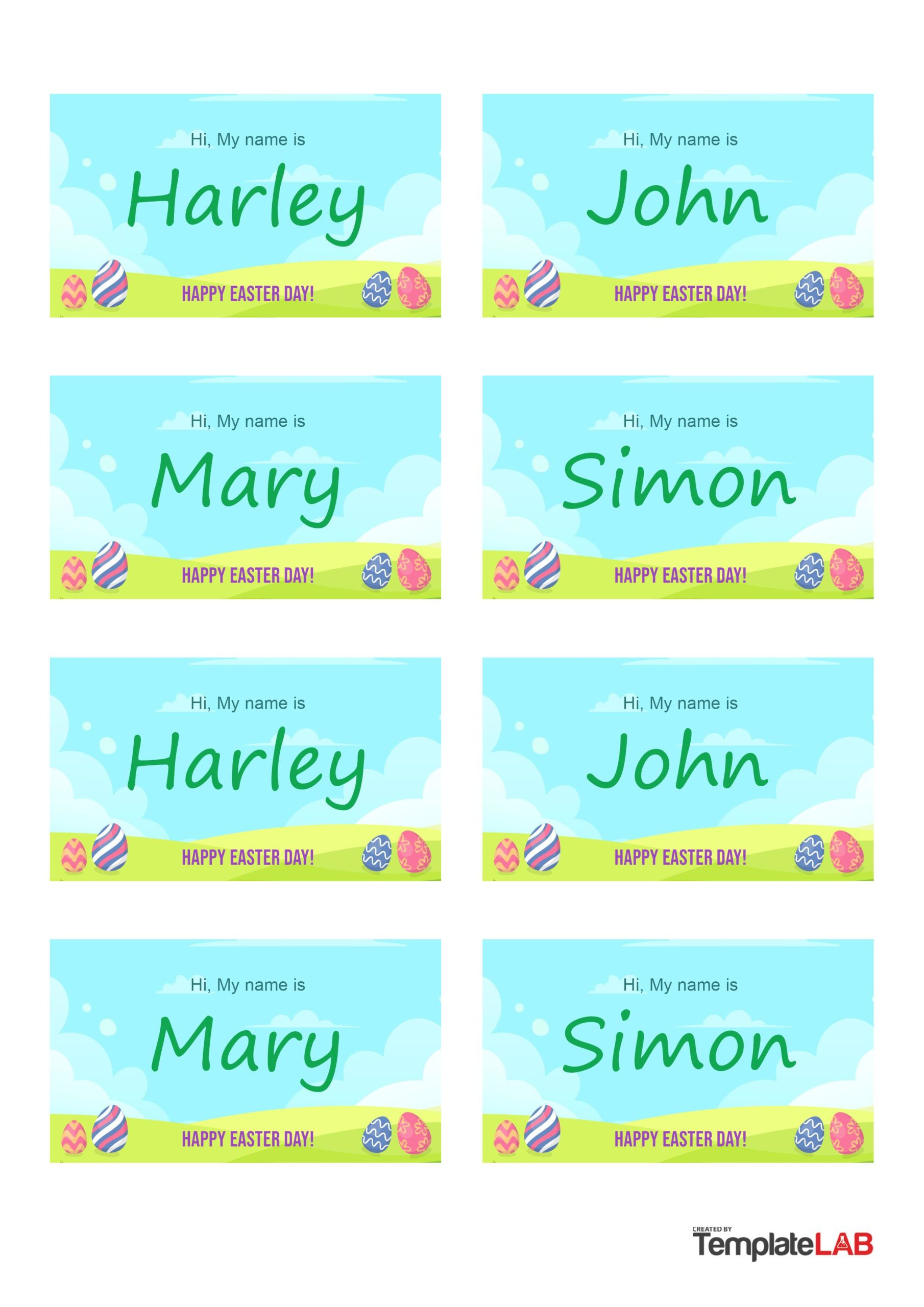 19 Editable Name Tag &amp; Name Badge Templates [Free] pertaining to Free Printable Name Tags For Teachers