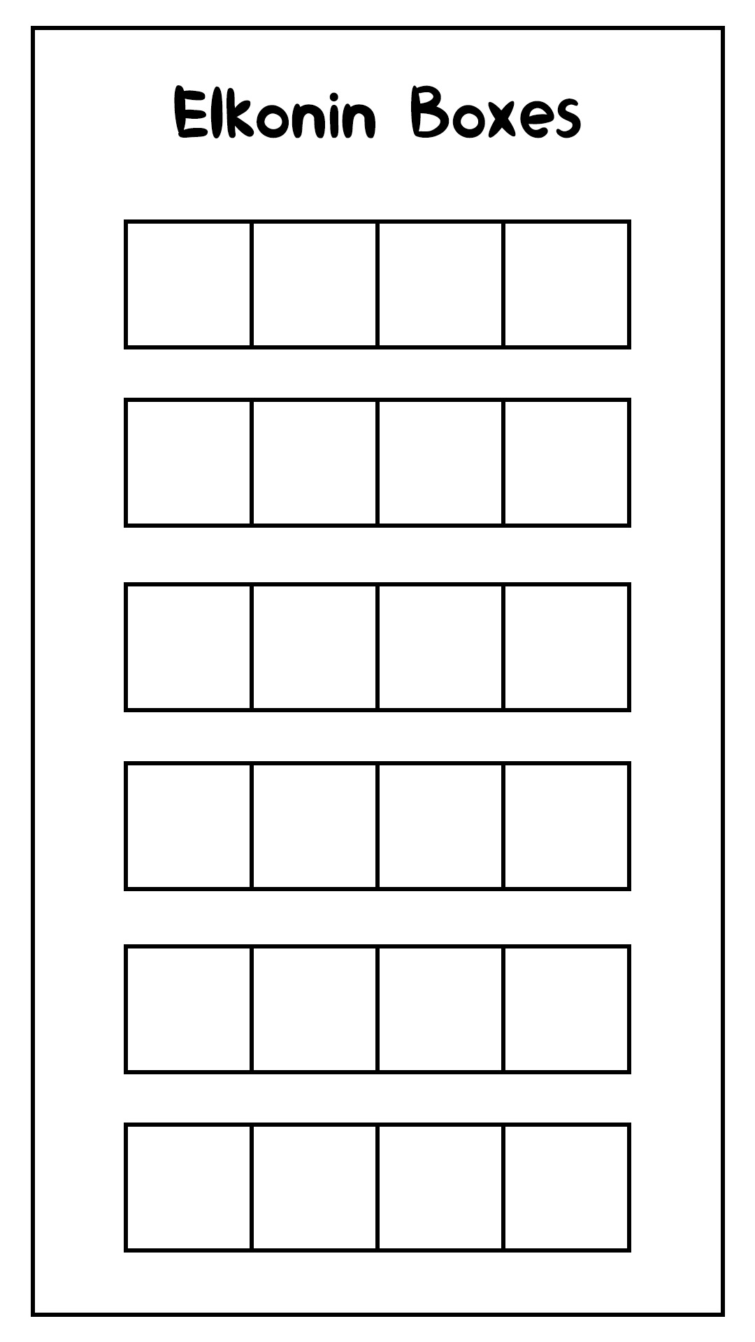 19 Elkonin Box Worksheets Kindergarten - Free Pdf At Worksheeto pertaining to Free Printable Elkonin Boxes