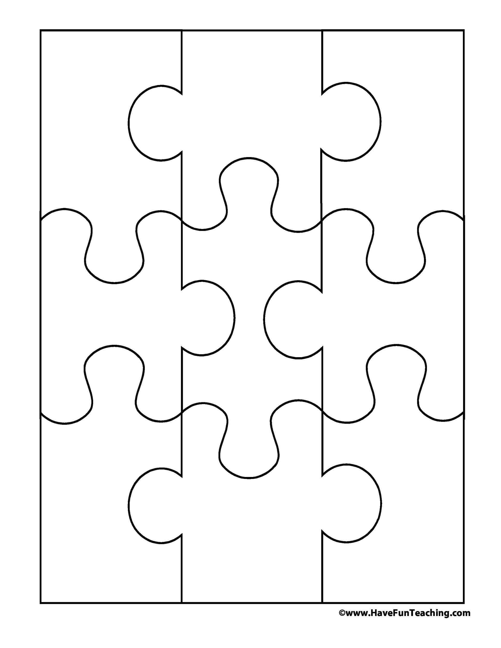 19 Printable Puzzle Piece Templates ᐅ Templatelab intended for Puzzle Maker Printable Free