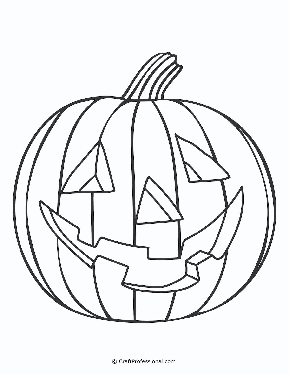 19 Pumpkin Coloring Pages - Free Printables For Kids &amp;amp; Adults To Color pertaining to Free Printable Pumpkin Coloring Pages