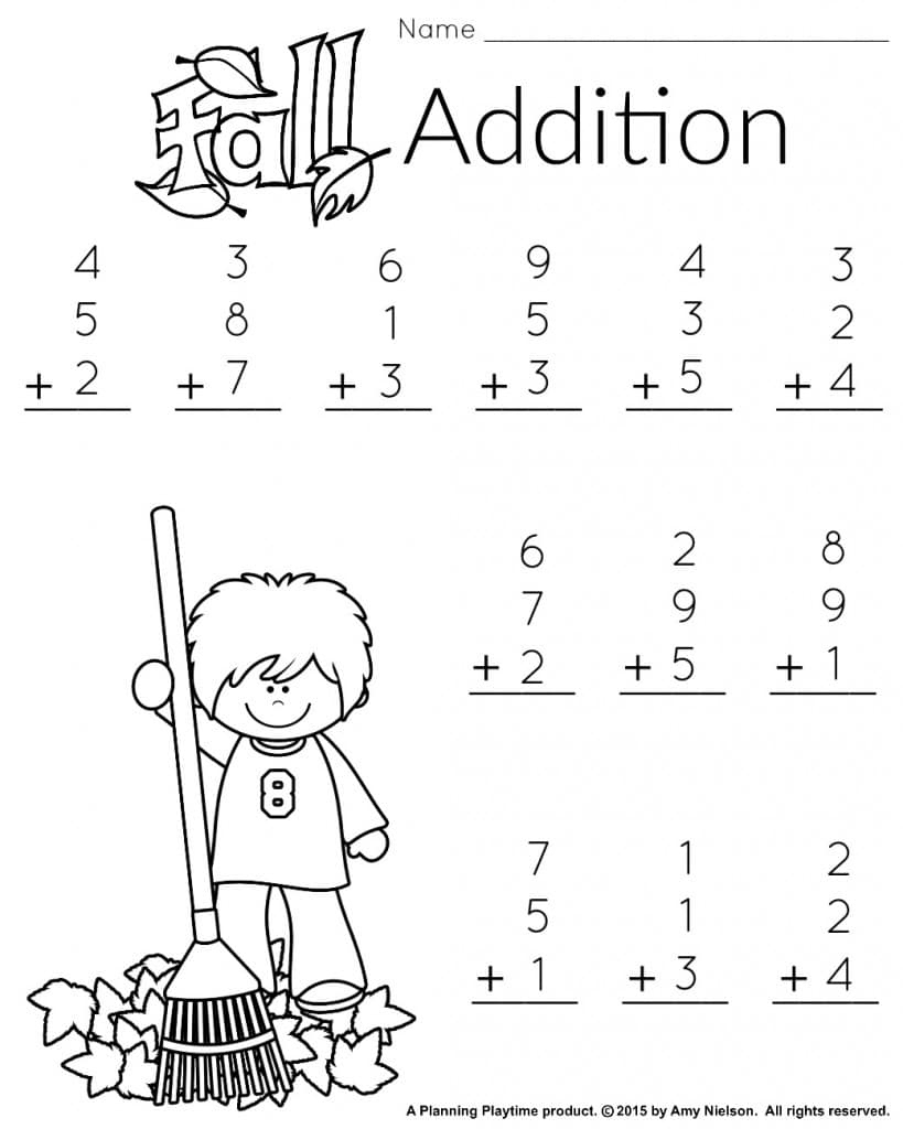 1St Grade Math And Literacy Worksheets With A Freebie! - Planning intended for Free Printable Worksheets For 1St Grade