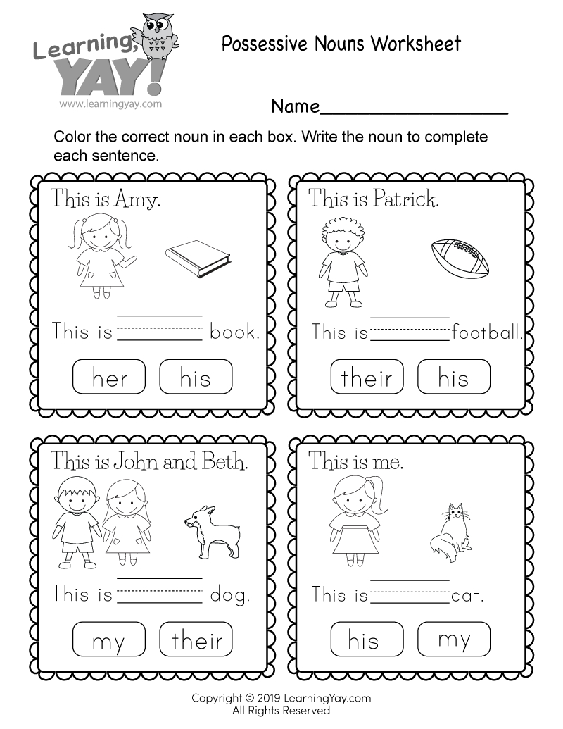 1St Grade Worksheets - Free Pdfs And Printer-Friendly Pages in Free Printable Language Arts Worksheets For 1St Grade