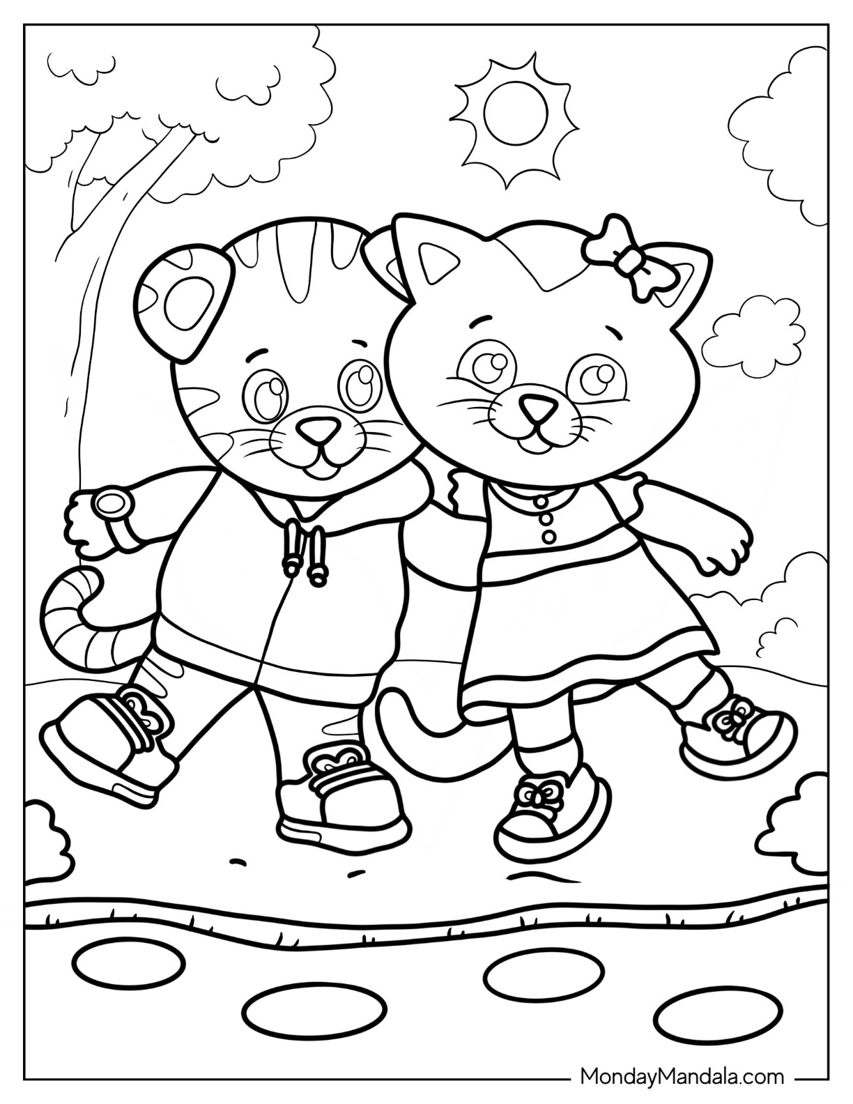 20 Daniel Tiger Coloring Pages (Free Pdf Printables) within Free Printable Daniel Tiger Coloring Pages