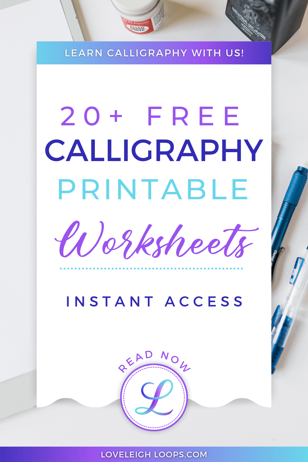 20+ Free Practice Sheets For Calligraphy (Plus Tutorials inside Calligraphy Practice Sheets Printable Free