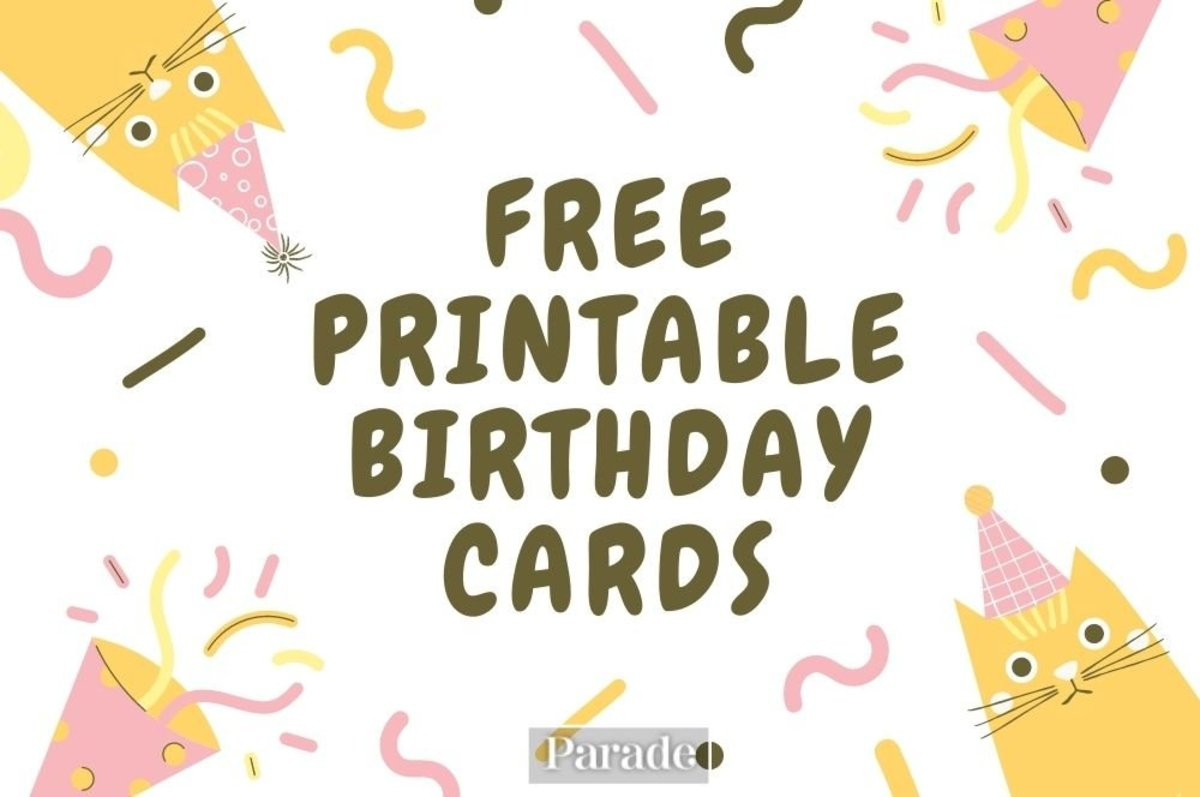 20 Free Printable Birthday Cards - Parade within Free Printable Happy Birthday Cards