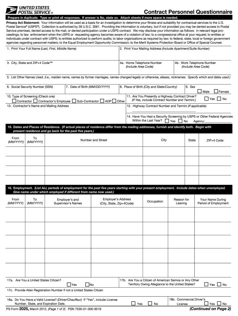 2012-2024 Form Usps Ps Fill Online, Printable, Fillable, Blank within Free Printable 1096 Form 2025