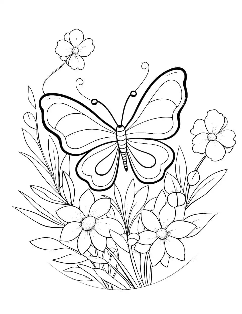 25 Spring Coloring Pages: Free Printable Sheets with Free Printable Spring Pictures to Color