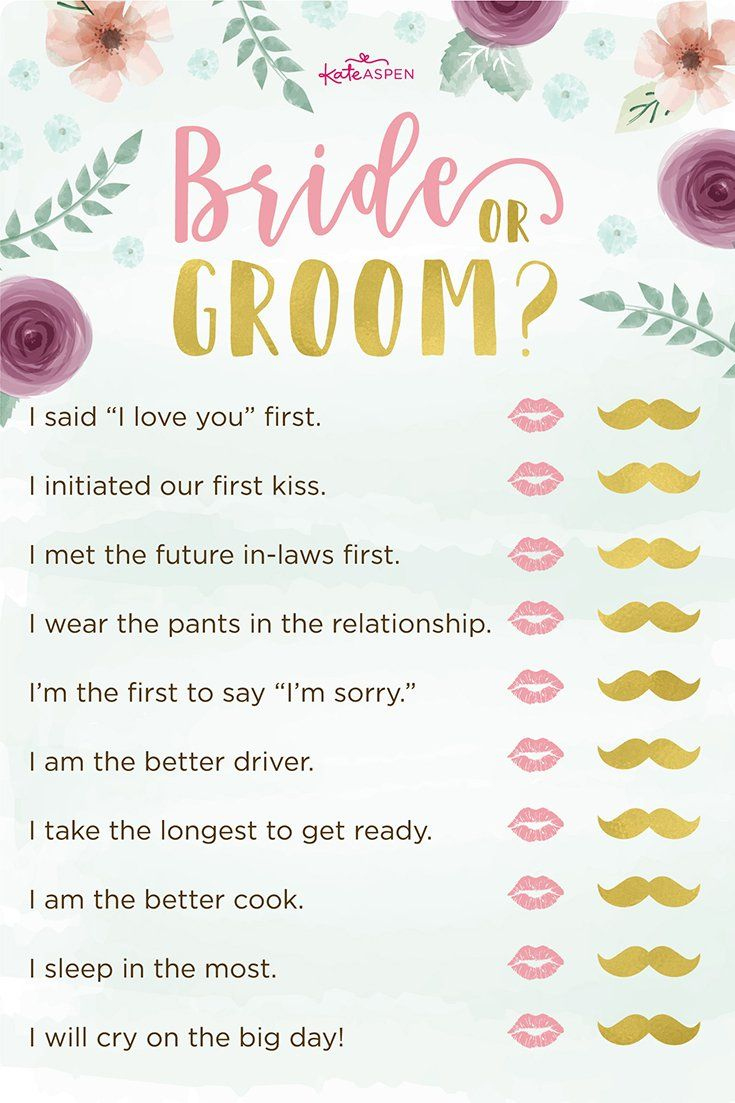 3 Exciting Bridal Shower Games + Printables! | Bridal Shower Games with regard to Free Printable Bridal Shower Games