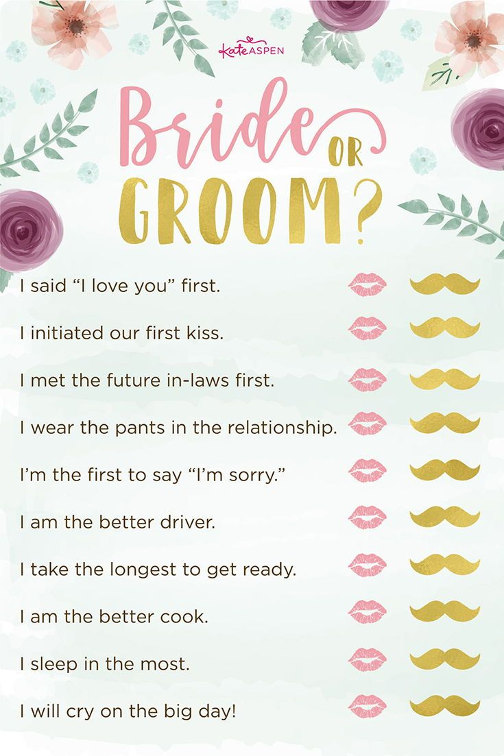 3 Exciting Bridal Shower Games + Printables! | Garden Themed Bride inside Free Printable Bridal Shower Games And Activities