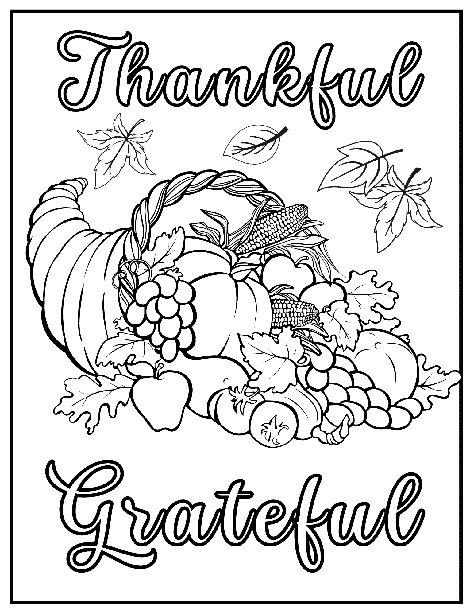 30 Free Printable Fall Coloring Pages - Prudent Penny Pincher pertaining to Free Printable Fall Coloring Pages For Adults