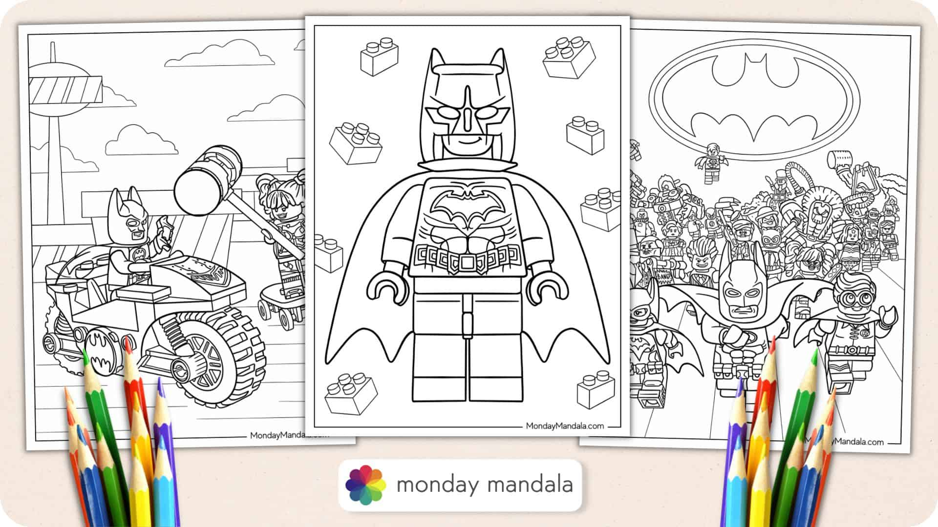 30 Lego Batman Coloring Pages (Free Pdf Printables) regarding Free Printable Lego Batman