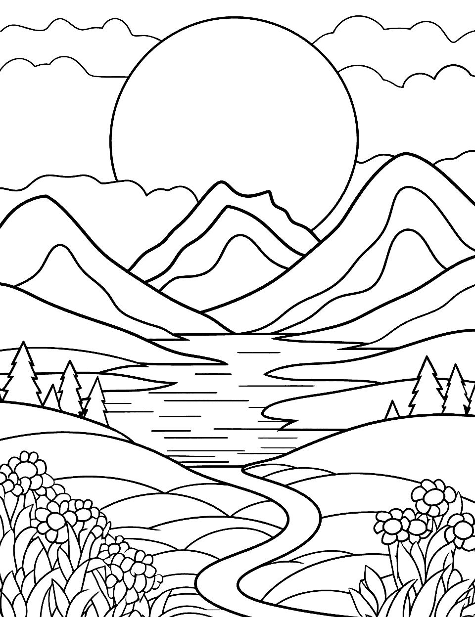 30 Nature Coloring Pages: Free Printable Sheets regarding Free Printable Nature Coloring Pages