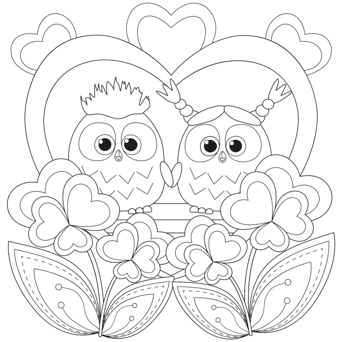 30 Valentine&amp;#039;S Day Coloring Pages: Free Printable For Kids, Adults pertaining to Free Valentine Colouring Printables