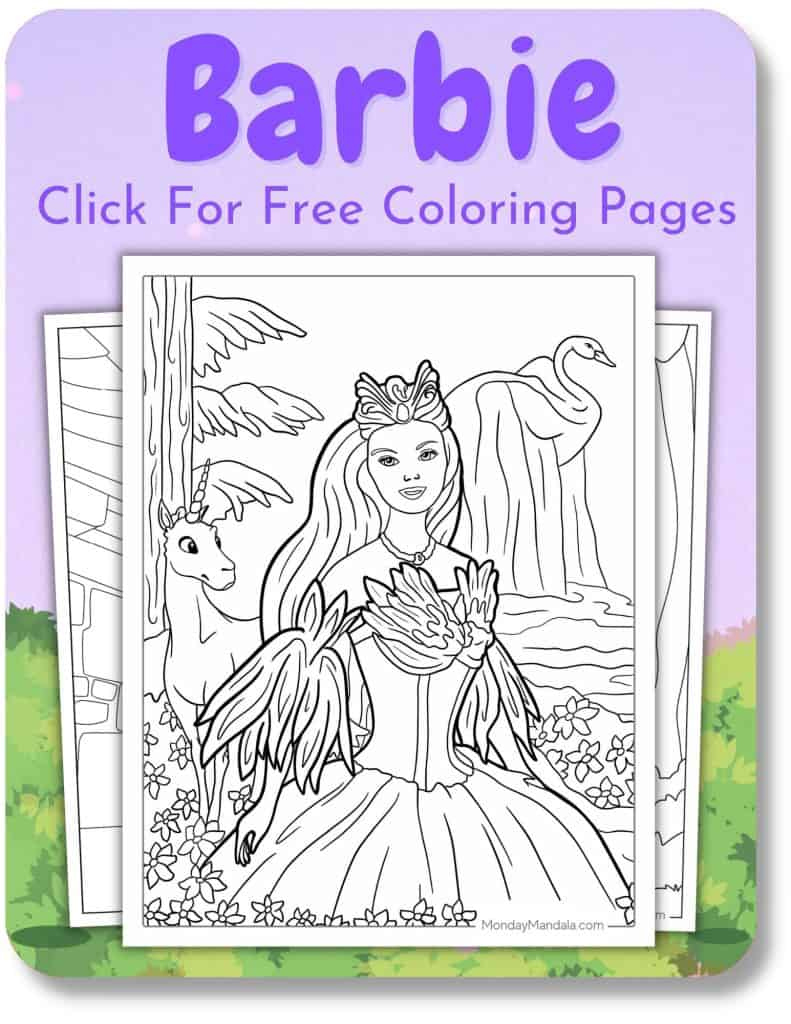 3,000 Coloring Pages For Girls (Free Pdf Printables) in Free Printables For Girls