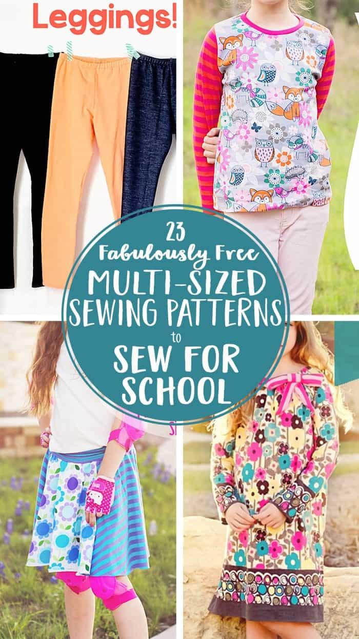 35 Free Pdf Sewing Patterns For Kids - Perfect Styles For Back To intended for Free Printable Sewing Patterns For Kids