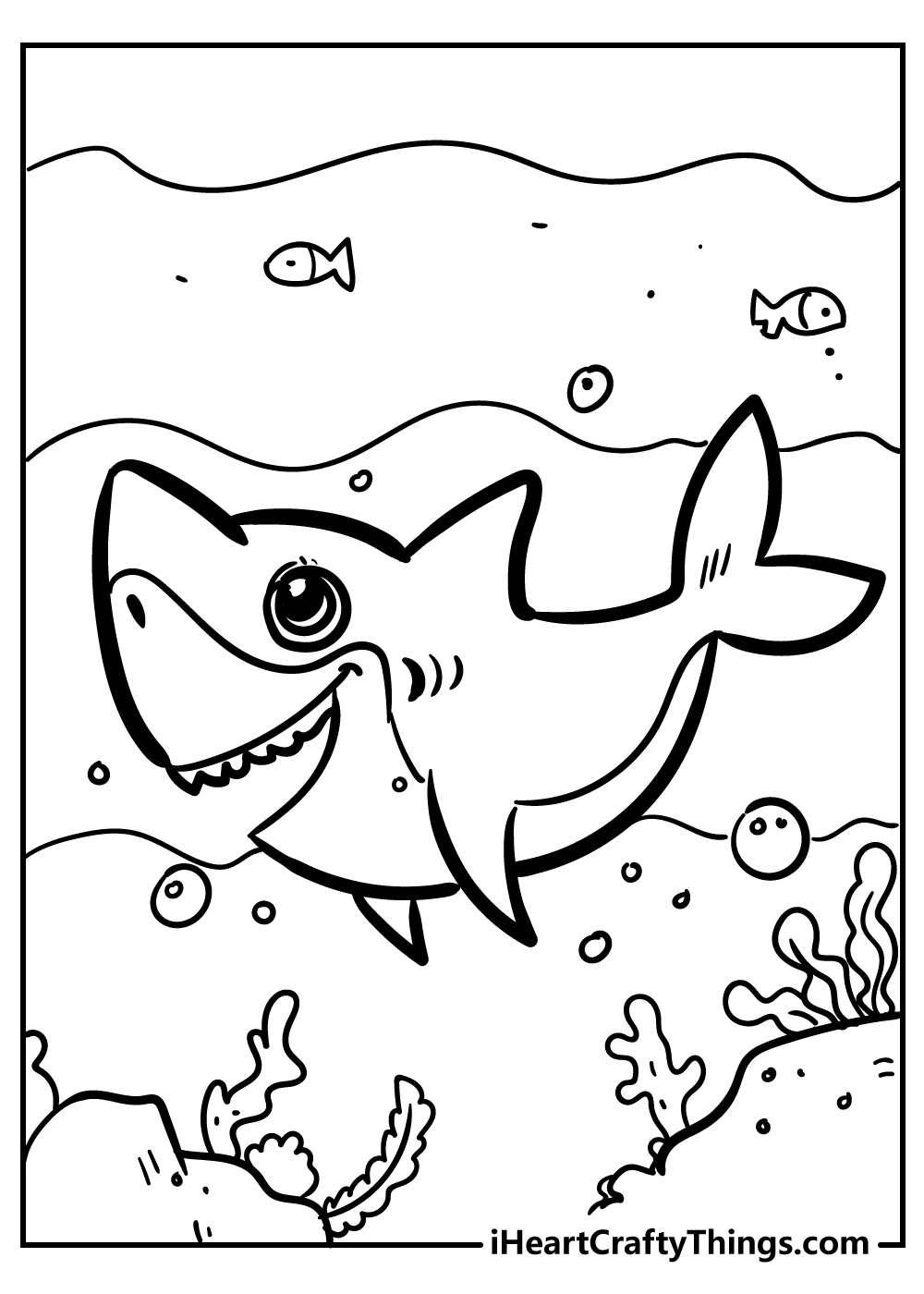 35 Shark Coloring Pages (100% Free Printables) regarding Free Printable Shark Coloring Pages