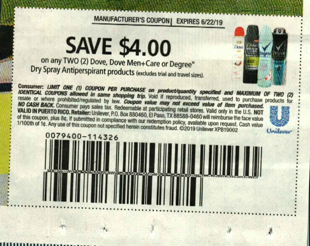 $4 Off Dove Coupon Printable for Free Dove Soap Coupons Printable