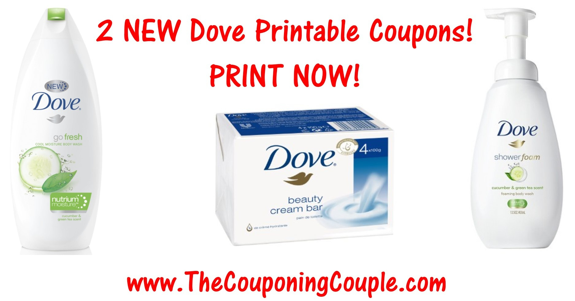$4 Off Dove Coupon Printable within Free Dove Soap Coupons Printable