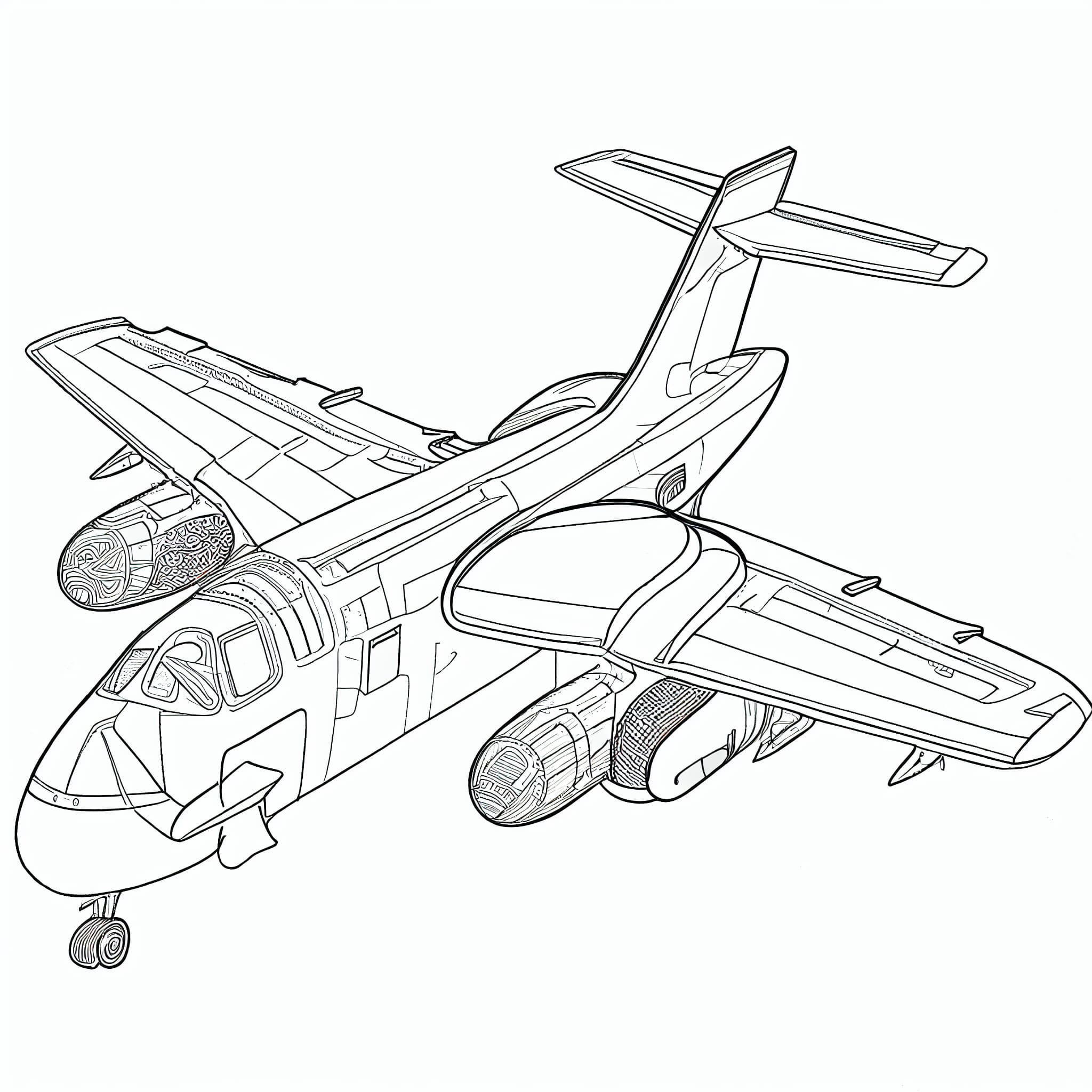 40 Airplane Coloring Pages: Free Printable Images - Eggradients with regard to Free Planes Printables