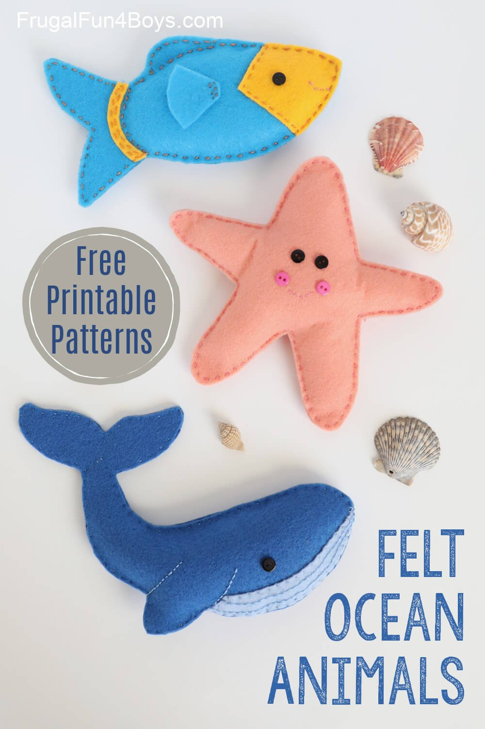 45 Free Felt Animal Patterns | Fun Cloth Crafts - Felt Craft Patterns inside Free Printable Felt Patterns