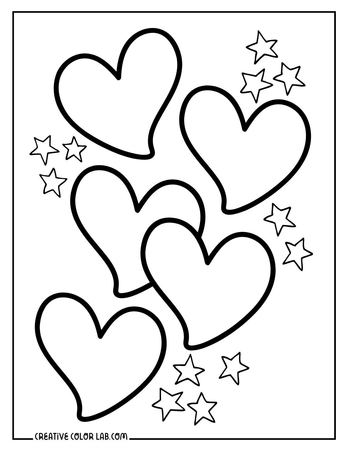 45 Heart Coloring Pages | Free Pdf Printables throughout Free Printable Heart Coloring Pages