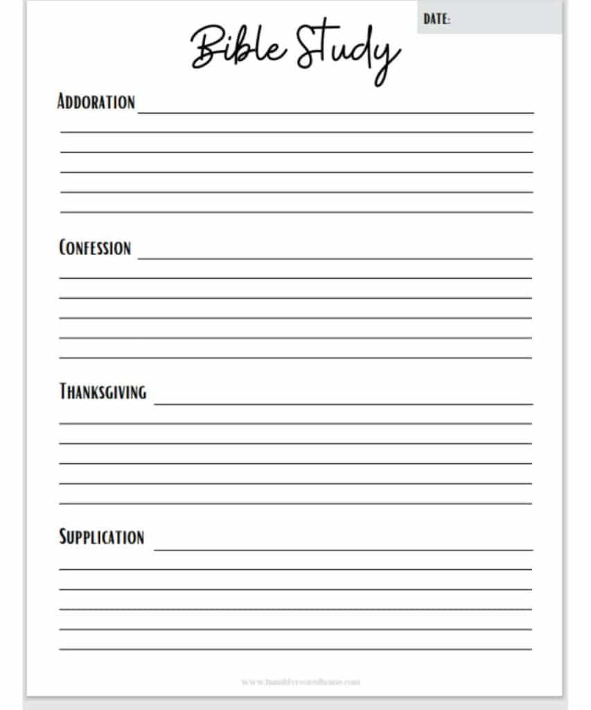 5 Free Printable Bible Study Worksheets For Christian Women throughout Free Printable Bible Lessons For Women