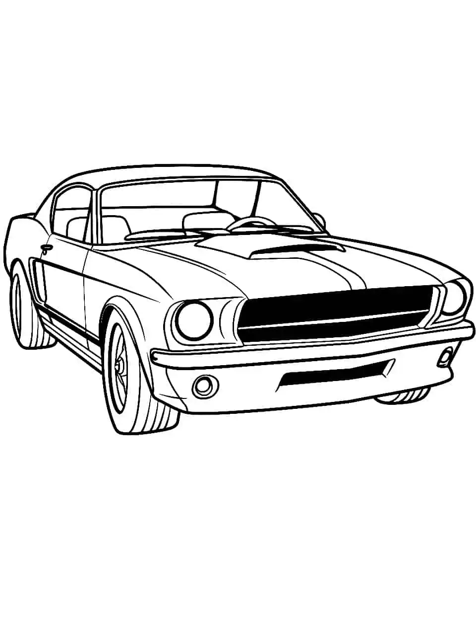 50 Car Coloring Pages: Free Printable Sheets throughout Cars Colouring Pages Printable Free