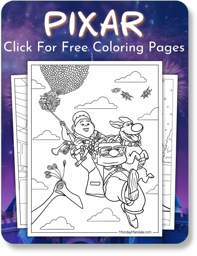 500 Disney Coloring Pages (Free Pdf Printables) intended for Free Printable Disney Stories