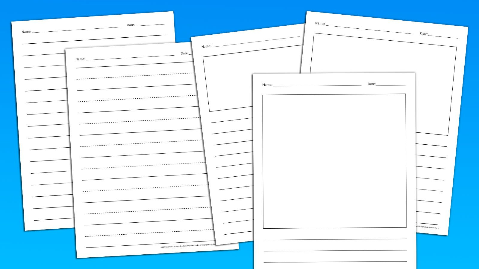 56 Free Printable Writing Paper Templates For Elementary School inside Free Printable Letter Writing Templates