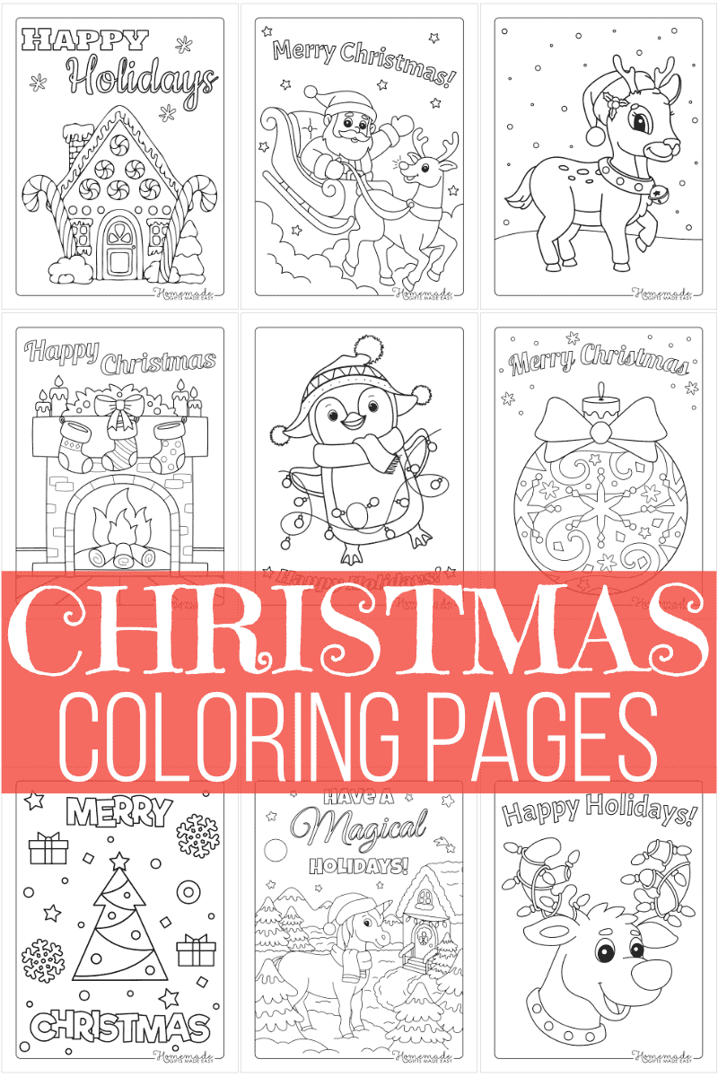 650+ Free Christmas Coloring Pages For Kids &amp; Adults inside Free Christmas Printables For Kids