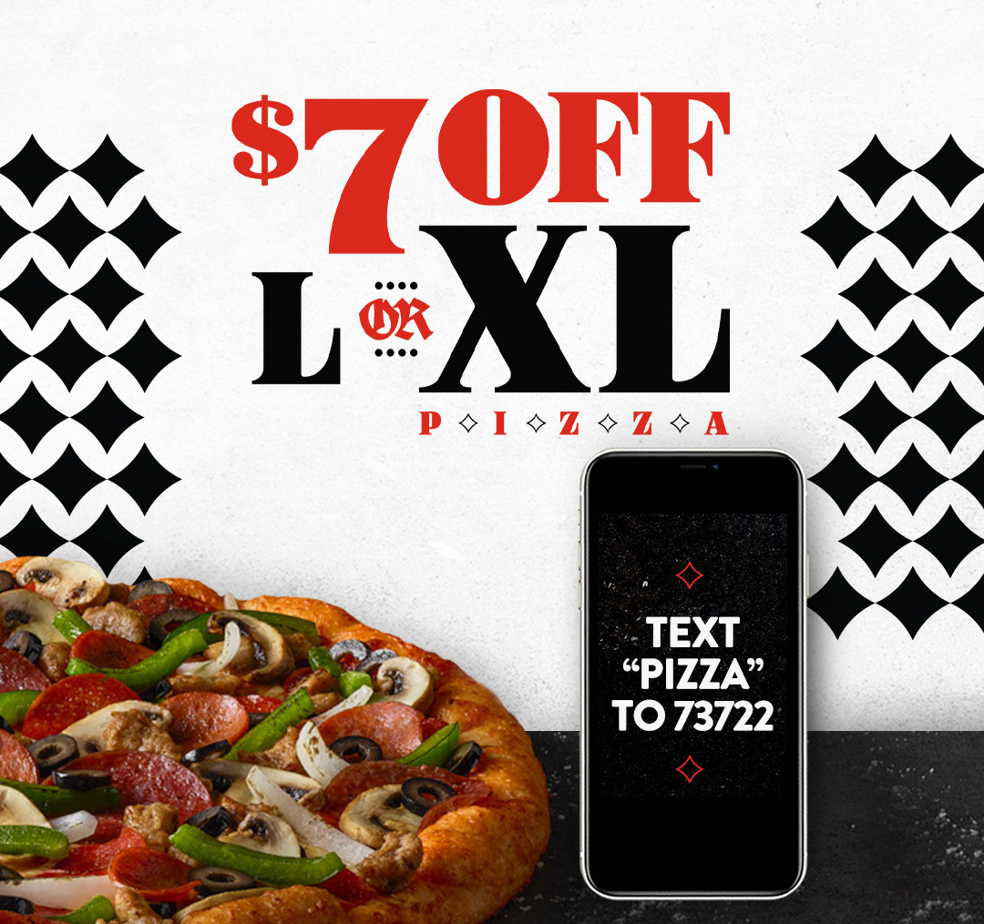 $7 Off L Or Xl Pizza - Round Table Pizza with Free Printable Round Table Pizza Coupons