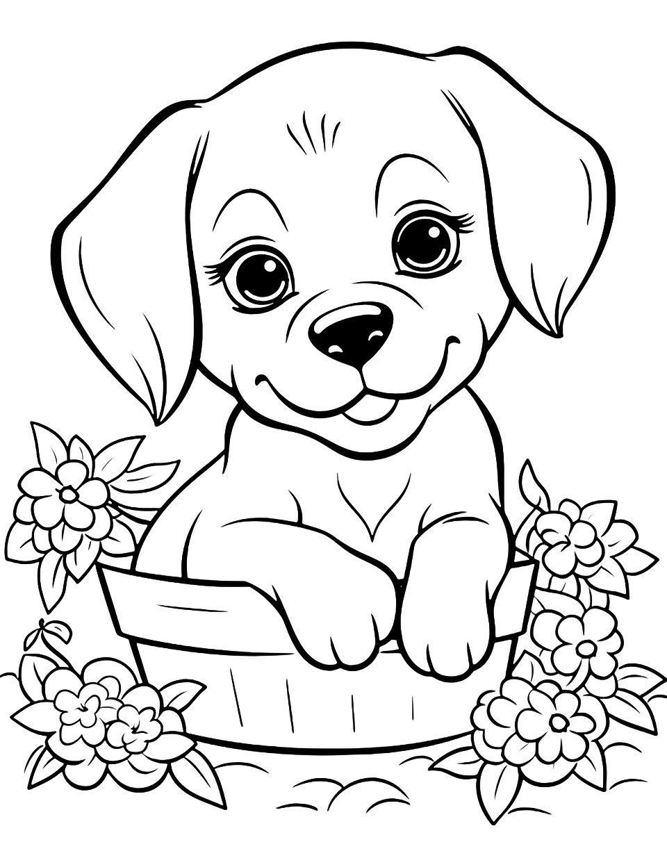 75 Dog Coloring Pages: Free Printable Sheets | Puppy Coloring inside Colouring Pages Dogs Free Printable