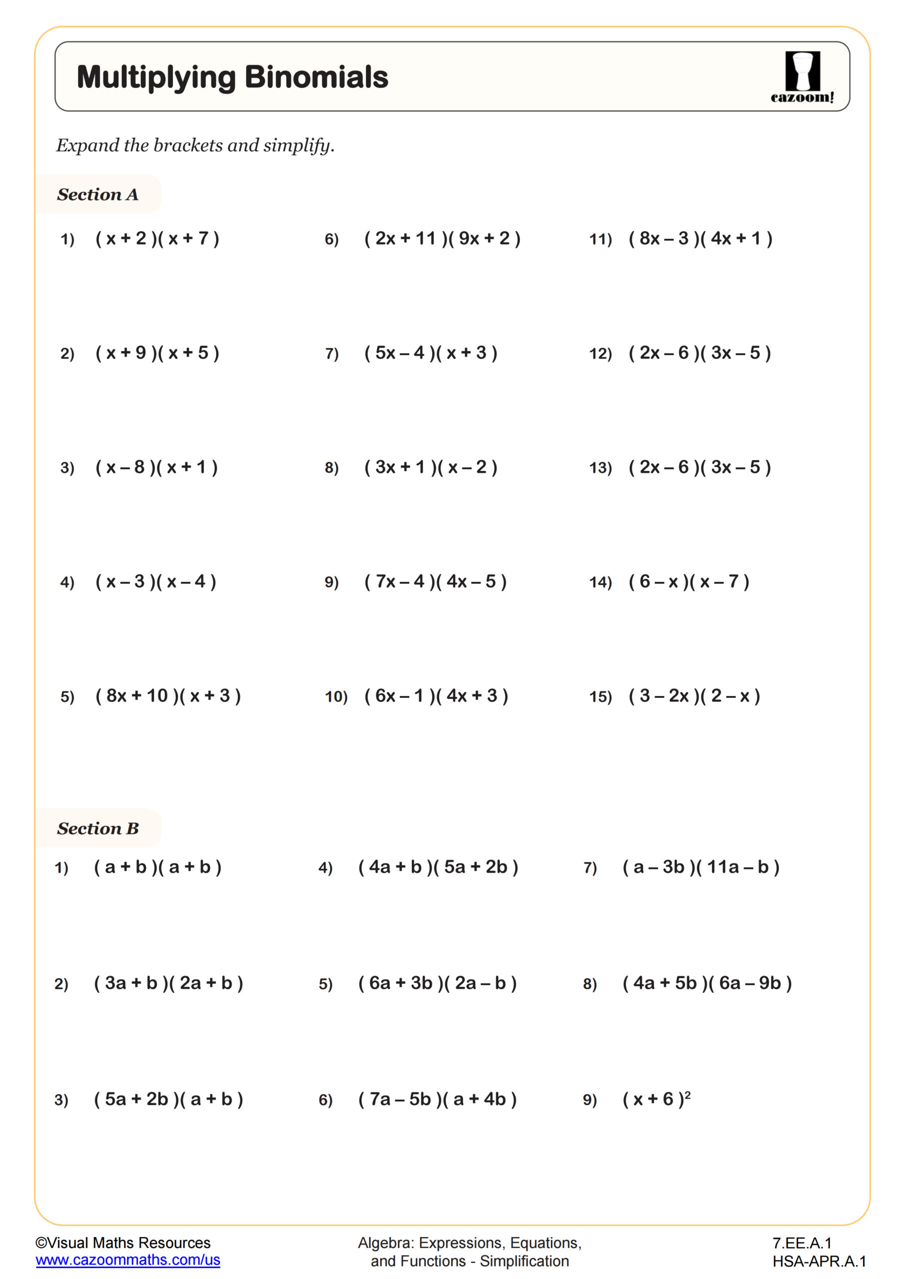 7Th Grade Math Worksheets Pdf | Printable Worksheets intended for 7Th Grade Worksheets Free Printable