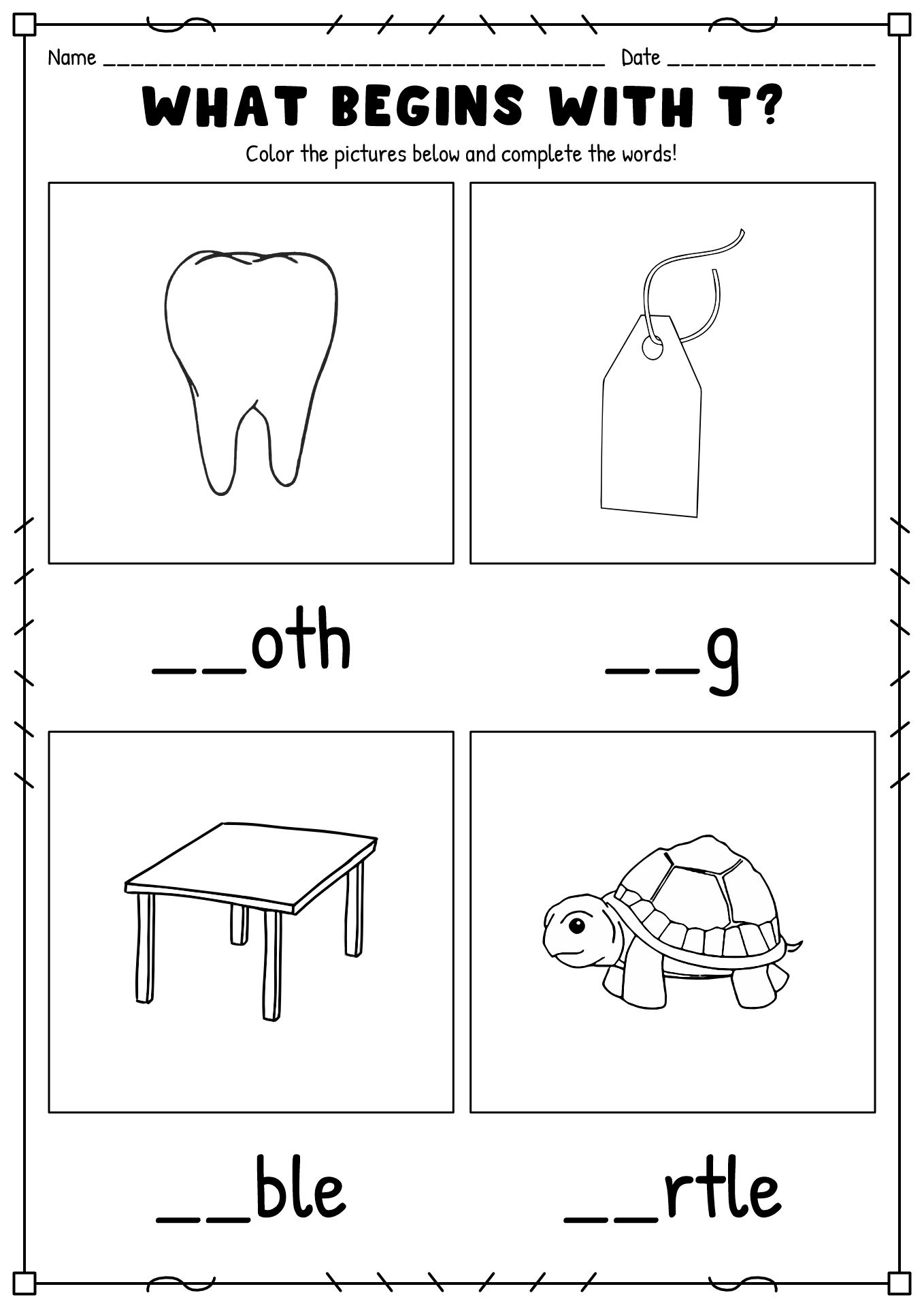 8 Kindergarten Language Arts Worksheets - Free Pdf At Worksheeto inside Free Printable Language Arts Worksheets For Kindergarten