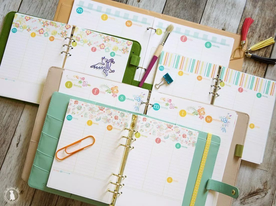 8 Places To Find The Best Free Planner Printables with regard to Free Printable Home Organizer Notebook