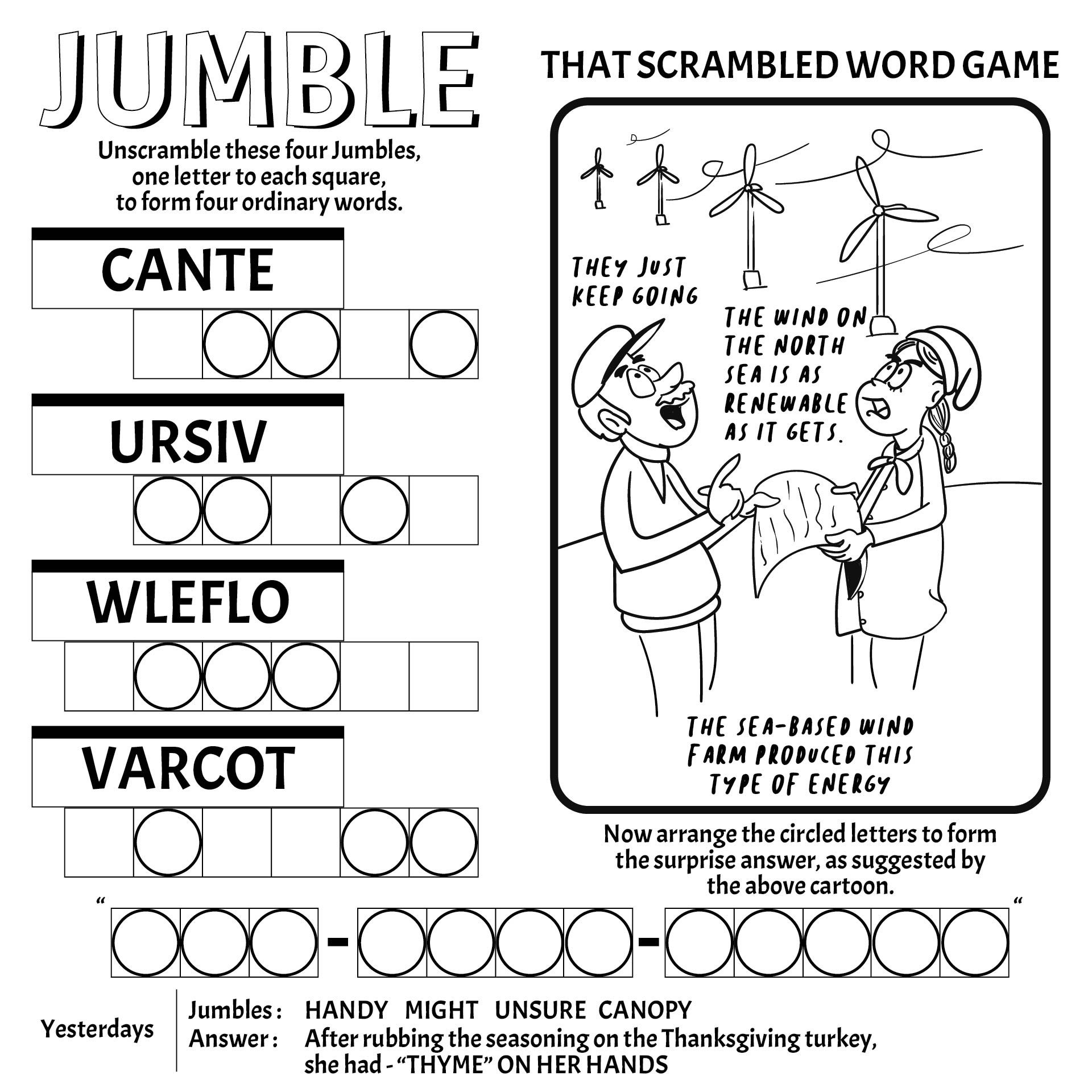 84 רעיונות של Jumble within Free Printable Jumbles