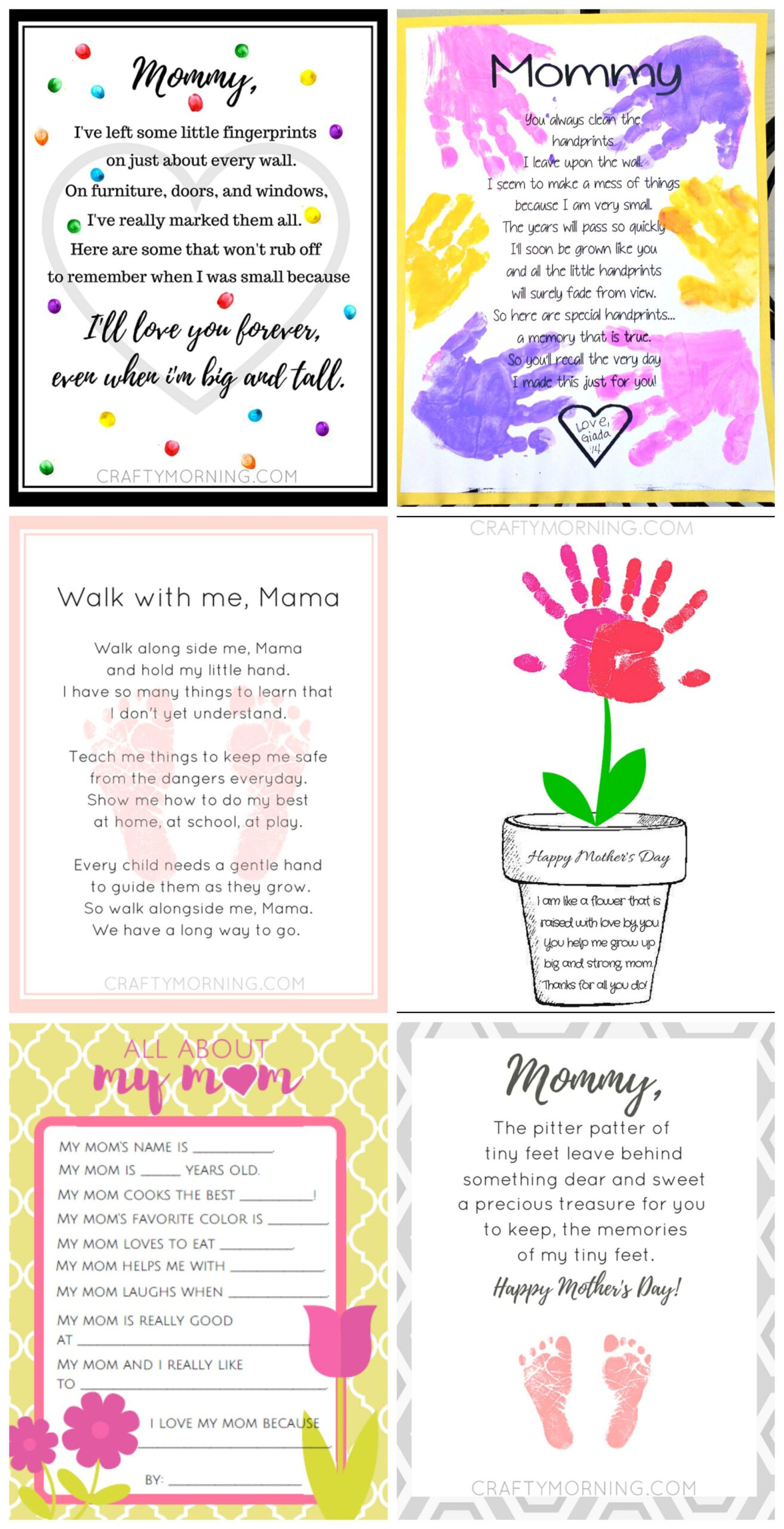 9 Free Mother&amp;#039;S Day Printables (Poems) | Mothers Day Poems with regard to Free Printable Mothers Day Poems