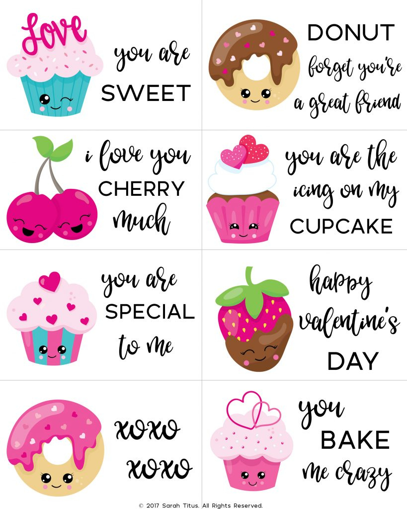 95+ Free Printable Valentine Cards For Kids - Sarah Titus with regard to Free Printable Valentines Day Cards